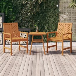 STOLIK POMOCNICZY 45X45X60CM LITE DREWNO AKACJOWE