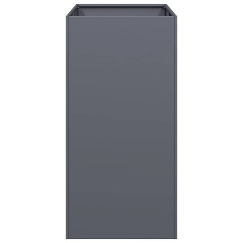 DONICZKA ANTRACYTOWA 40X80X80CM STALOWA