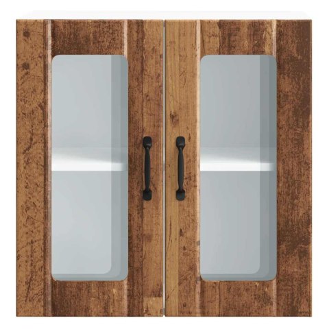 SZAFKA ŚCIENNA KUCHENNA ZE DRZWIAMI LUCCA STARE DREWNO