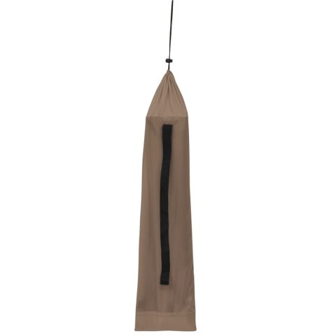 ŁÓŻKO POLOWE 180X60X19CM TKANINA OXFORD I STAL KOLOR TAUPE