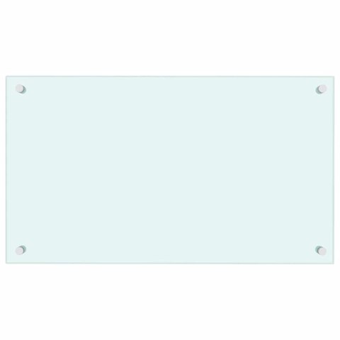 PANELE OCHRONNE DO KUCHNI BIAŁE 2 SZT. 70X40CM SZKŁO