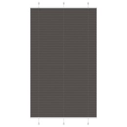 ROLETA PLISOWANA CZARNA 120X200CM SZEROKOŚĆ TKANINY 119,4CM