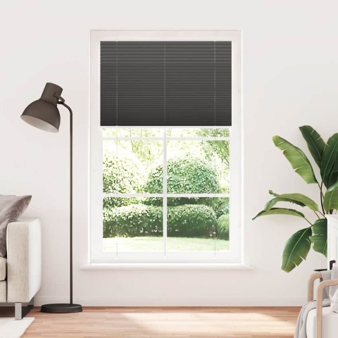 ROLETA PLISOWANA CZARNA 120X200CM SZEROKOŚĆ TKANINY 119,4CM