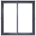 DONICZKA ANTRACYT 80X80X40CM STAL WALCOWANA NA ZIMNO