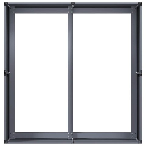 DONICZKA ANTRACYT 80X80X40CM STAL WALCOWANA NA ZIMNO