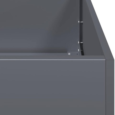 DONICZKA ANTRACYT 80X80X40CM STAL WALCOWANA NA ZIMNO