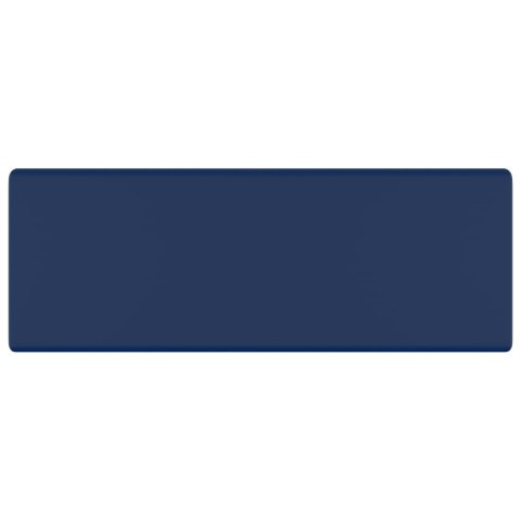 KWADRATOWA UMYWALKA Z PRZELEWEM MATOWY GRANAT 41X41CM