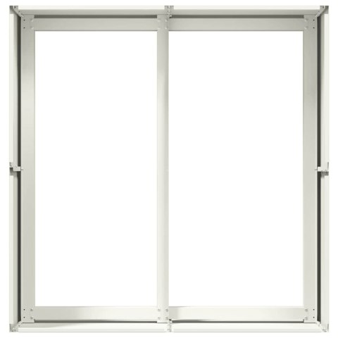 DONICZKA BIAŁA 80X80X40CM STAL WALCOWANA NA ZIMNO