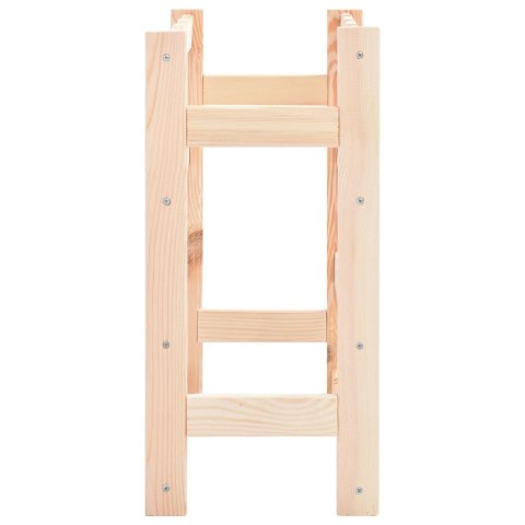 STOJAK NA 16 BUTELEK WINA DREWNO SOSNOWE