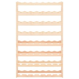 STOJAK NA 56 BUTELEK WINA DREWNO SOSNOWE