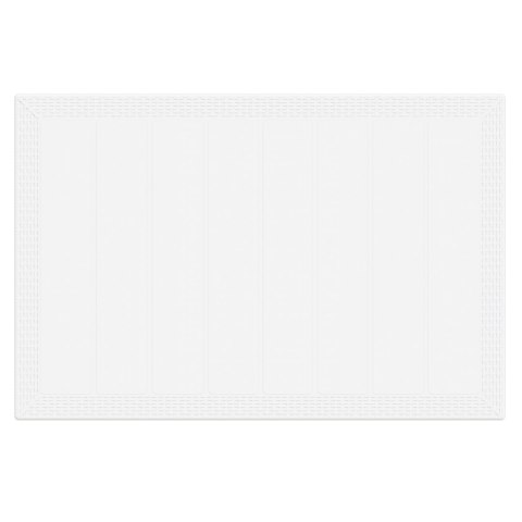 5-CZĘŚCIOWY ZESTAW OGRODOWY Z PODUSZKAMI BIAŁY POLIRATTAN