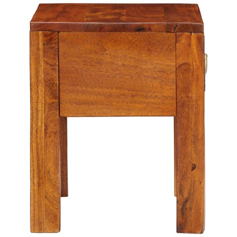 STOLIK BOCZNY 40X30X36CM Z LITEGO DREWNA AKACJOWEGO