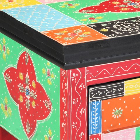 STOLIK KONSOLOWY Z SZUFLADAMI WIELOKOLOROWY