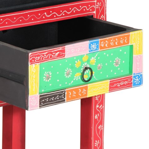 STOLIK KONSOLOWY Z SZUFLADAMI WIELOKOLOROWY