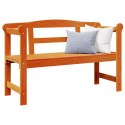 ŁAWKA OGRODOWA AKACJOWA 119X76X44CM LITE DREWNO