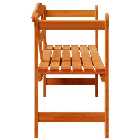 ŁAWKA OGRODOWA AKACJOWA 119X76X44CM LITE DREWNO