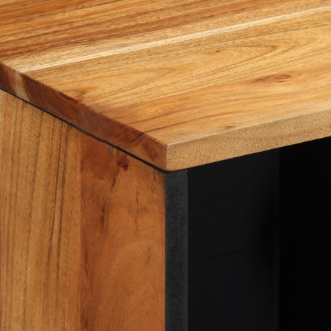 SZAFKA 80X33X75CM LITE DREWNO AKACJOWE