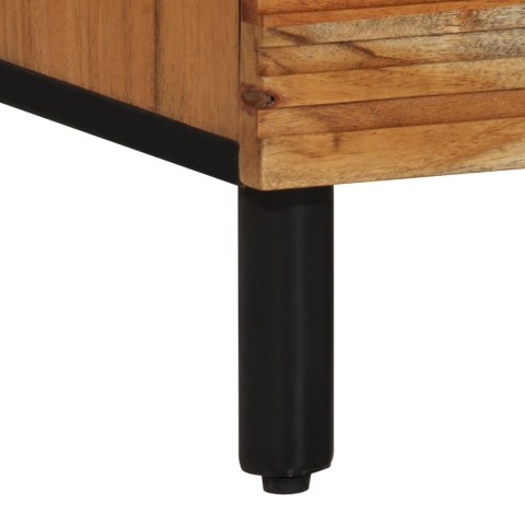 SZAFKA 80X33X75CM LITE DREWNO AKACJOWE