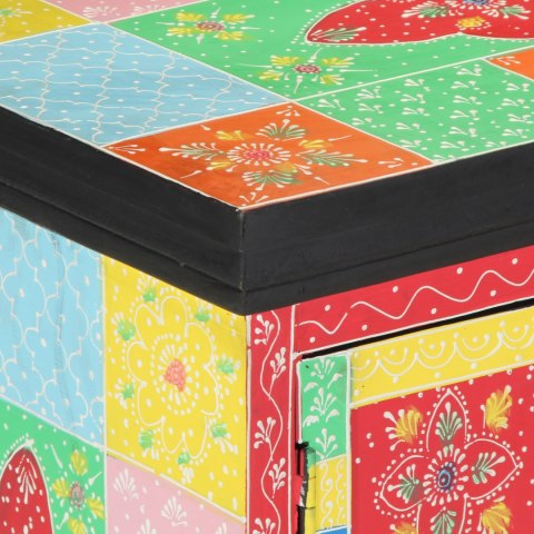 SZAFKA RTV W RÓŻNYCH KOLORACH 100X35X50CM Z DREWNA MANGO