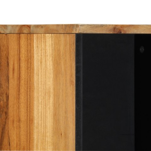 SZAFKA ŁAZIENKOWA 38X33X160CM Z LITEGO DREWNA AKACJOWEGO