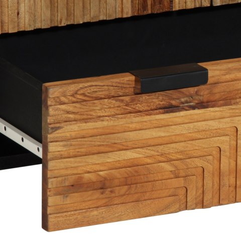 SZAFKA WYSOKA 60X33X100CM LITE DREWNO AKACJOWE