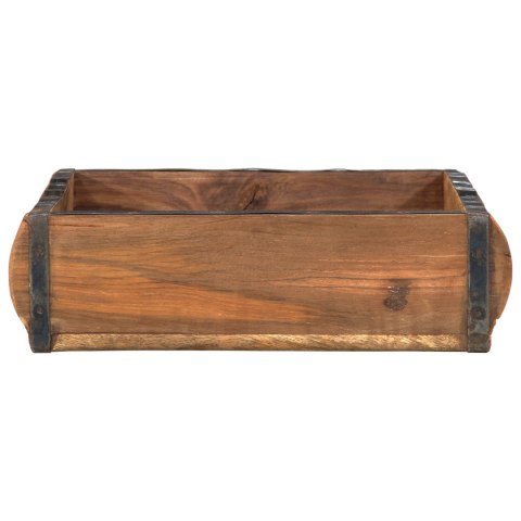 TACA 31X29X10CM Z LITEGO DREWNA Z ODZYSKU