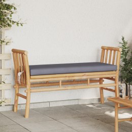 BAMBOO BENCH Z PODUSZKĄ 110CM