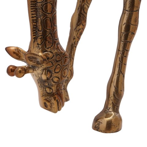 ALUMINIOWY KUBEŁEK NA LÓD W KSZTAŁCIE ŻYRAFY - 49X22X39CM