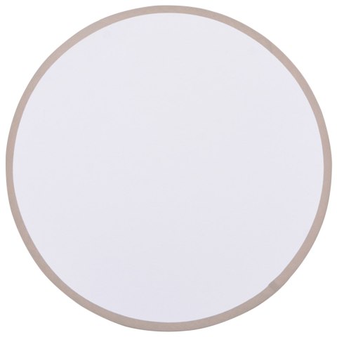 LAMPA SUFITOWA Z PŁASKIM MONTAŻEM TAUPE 30CM WYKONANA Z E27