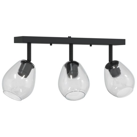 LAMPY SUFITOWE Z REGULOWANYM KLOSZEM SZKLANYM W ANTRACYCIE E27