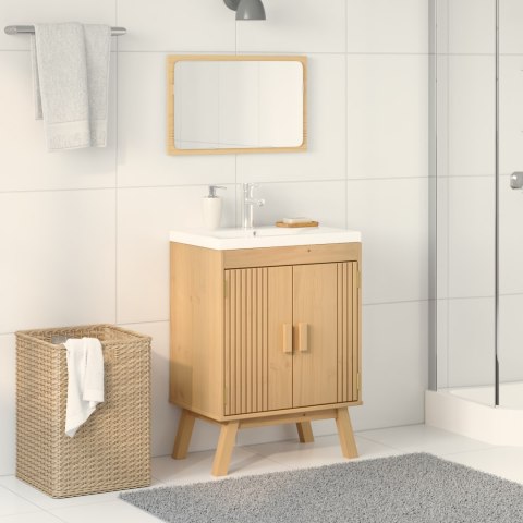 SZAFKA POD ZLEW 114X43X73,5CM LITE DREWNO SOSNOWE