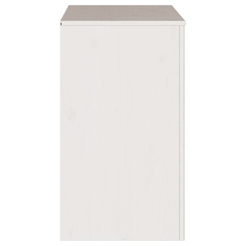 SIDEBOARD 'DRAMMEN'BIAŁY 79X43X75,5CM Z DREWNA SOSNOWEGO