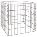 KOMPOSTOWNIK OGRODOWY 50X50X50CM STAL OCYNKOWANA KWADRATOWY
