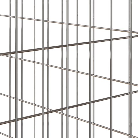 KOMPOSTOWNIK OGRODOWY 50X50X50CM STAL OCYNKOWANA KWADRATOWY