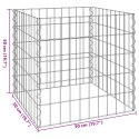 KOMPOSTOWNIK OGRODOWY 50X50X50CM STAL OCYNKOWANA KWADRATOWY