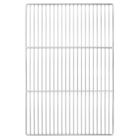 RUSZT DO GRILLA Z UCHWYTAMI PROSTOKĄTNY 60X40CM ZE STALI NIERDZEWNEJ 304