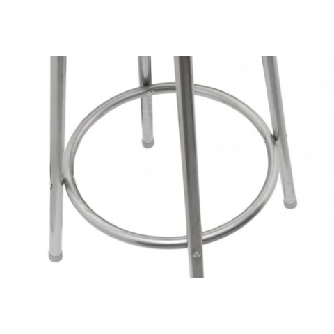 STOŁKI BAROWE 2 SZT. BRĄZOWE STALOWE