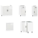 ZESTAW SZAFEK KUCHENNYCH KALMAR 11-CZĘŚCIOWY BIAŁE