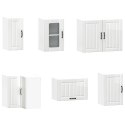 ZESTAW SZAFEK KUCHENNYCH KALMAR 11-CZĘŚCIOWY BIAŁE