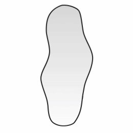 LUSTRO ŚCIENNE CZARNE 100X45CM