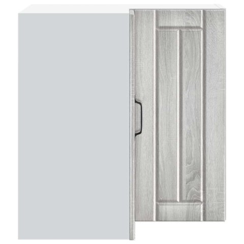 SZAFKA ŚCIENNA NAROŻNA KUCHENNA LUCCA SZARY DĄB SONOMA