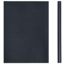 EKRANY PRYWATNOŚCI OGRODOWYCH 2 SZT. PVC 35X0,19M MATOWY CIEMNOSZARY