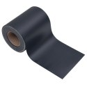EKRANY PRYWATNOŚCI OGRODOWYCH 2 SZT. PVC 35X0,19M MATOWY CIEMNOSZARY