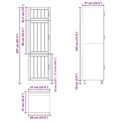 SZAFKA KUCHENNA LUCCA DĄB SONOMA