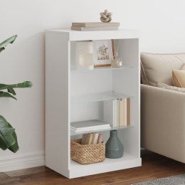 SZAFKA Z OŚWIETLENIEM LED BIAŁA 60,5X37X100CM