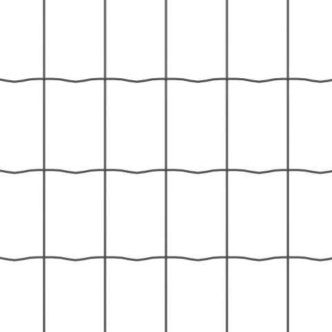 EURO FENCE SZARY 0.4X10M STAL