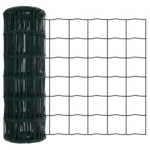 EURO FENCE ZIELONY 0.6X10M STAL