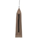 ŁÓŻKA POLOWE 2 SZT. 180X60X19CM TKANINA I STAL KOLOR TAUPE