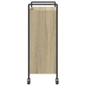 WÓZEK KUCHENNY DĄB SONOMA 70X30X82CM