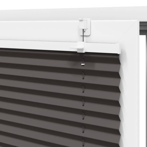 ROLETA PLISOWANA CZARNA 100X200CM SZEROKOŚĆ TKANINY 99,4CM